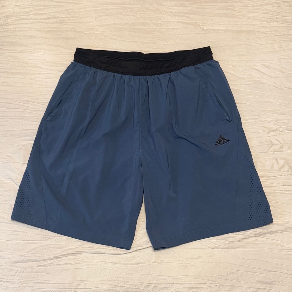 Adidas Men's Navy Athletic Shorts